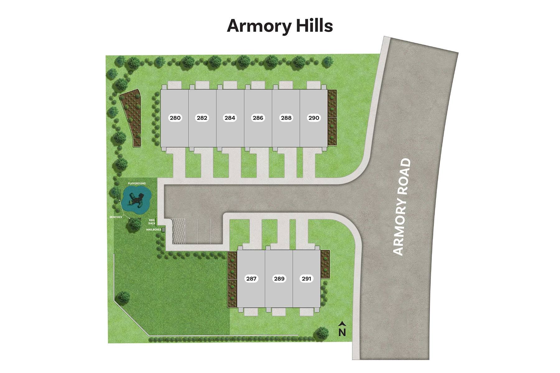 Armory Hills Site Plan